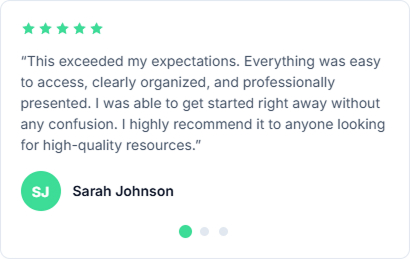Customer testimonials carousel with ratings